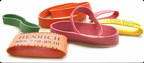 Henrich Industrial rubber bands
